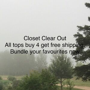 Promotional Closet Clear Out Announcement